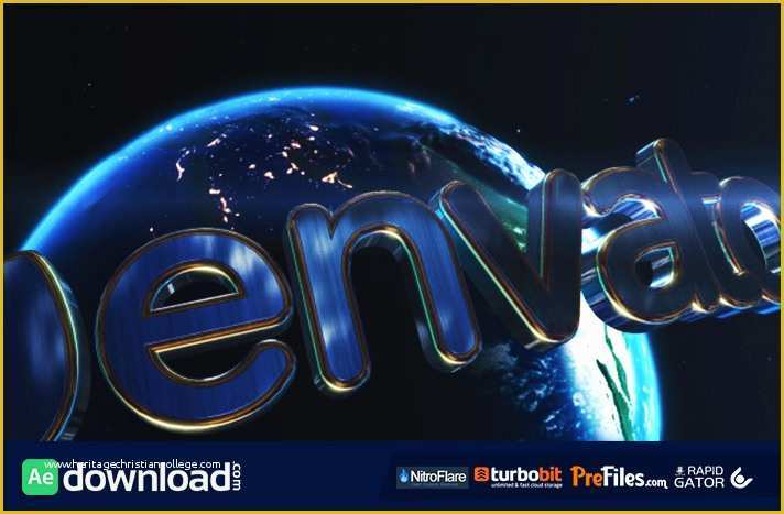 Videohive Free Templates Of Earth Logo Reveals Videohive Project Free Download