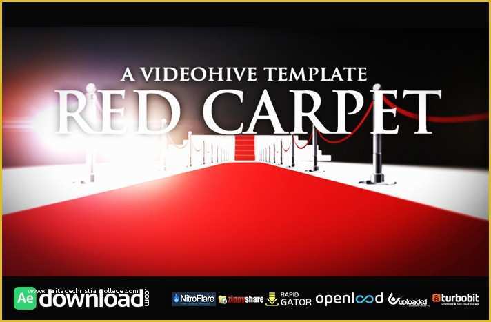 Videohive Free Templates Of Red Carpet Free Download after Effects Project