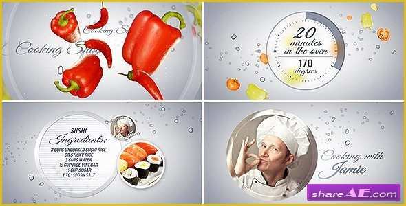 Videohive Free Templates Of Videohive Cooking Show Free after Effects Templates