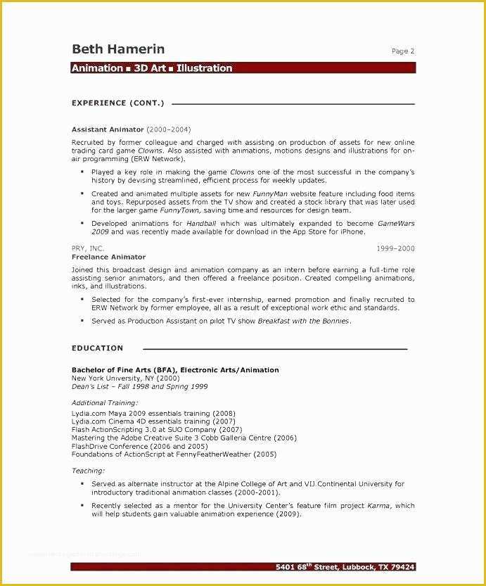 View Free Resume Templates Of Example Artist Resume – Missnicselegantedge