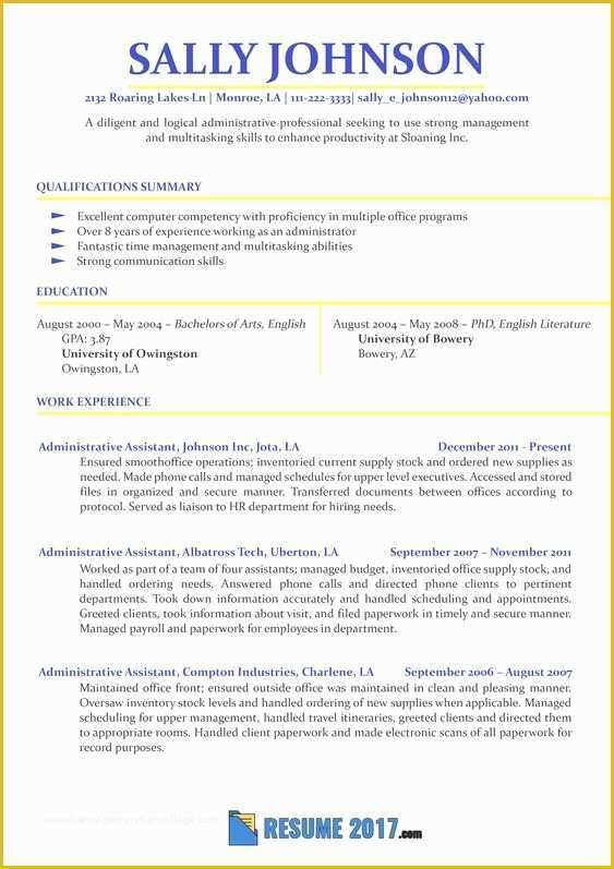 View Free Resume Templates Of How to Make A Resume Resume Examples 2018 Powerful Tips