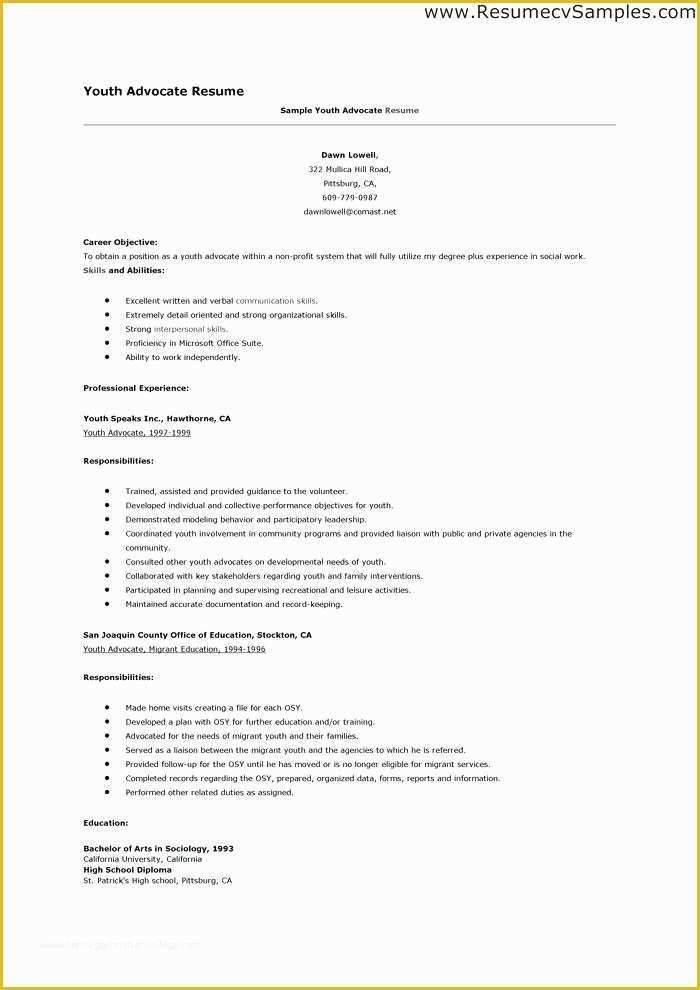 View Free Resume Templates Of View R Sample social Worker Cover Letter Samples