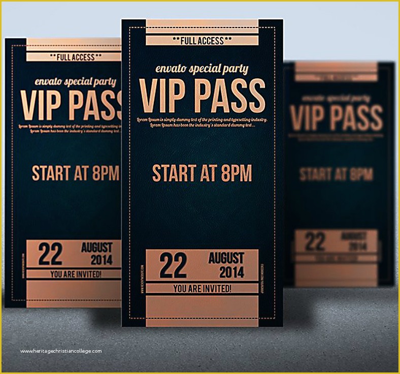 Vip Birthday Invitations Templates Free Of 15 Vip Invitation Designs & Templates Psd Ai