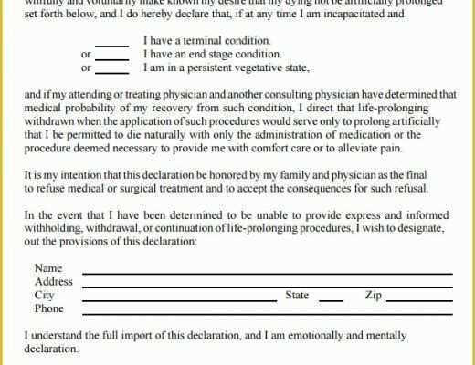 Virginia Last Will and Testament Free Template Of Living Will Template 8 Download Free Documents In Pdf