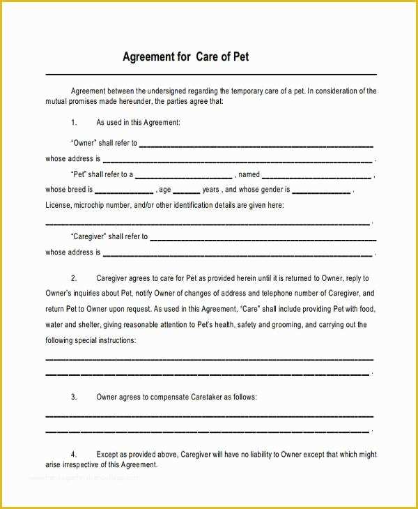 Visitation Agreement Template Free Of Custody Agreement forms