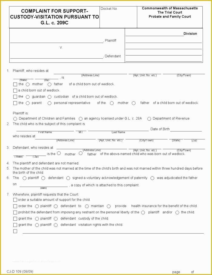 Visitation Agreement Template Free Of Custody Agreement Template Pa Templates Resume