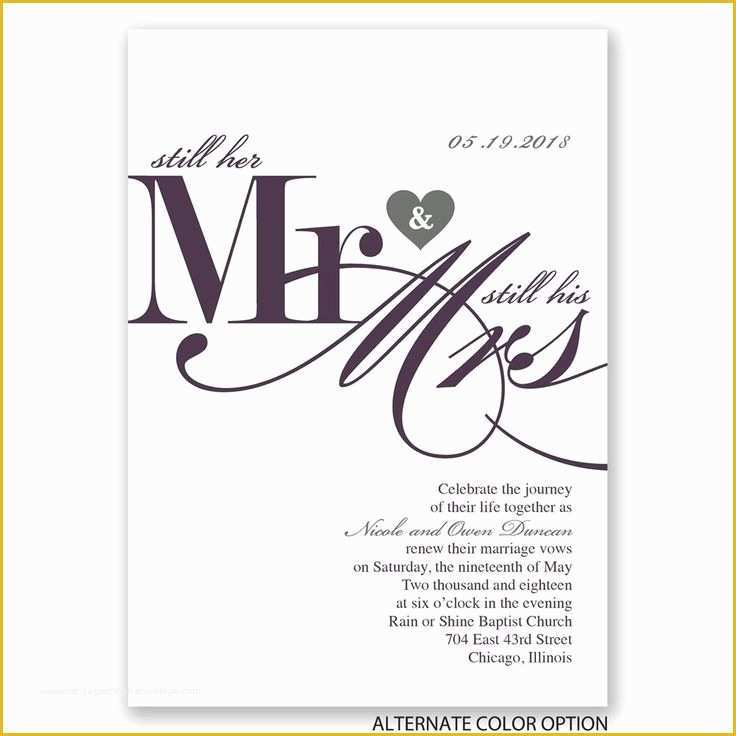 Vow Renewal Invitation Templates Free Of Best 25 Vow Renewal Invitations Ideas On Pinterest