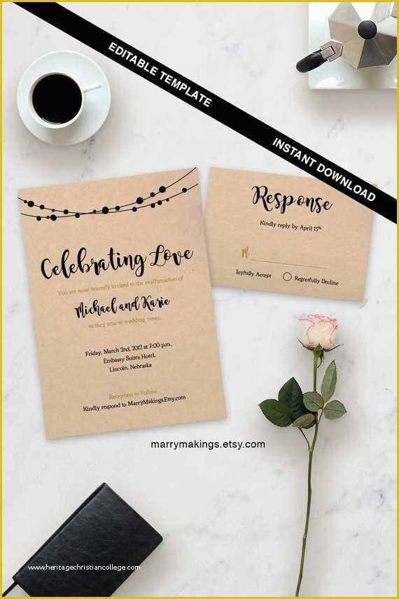 Vow Renewal Invitation Templates Free Of Vow Renewal Invitation Template Anniversary Wedding