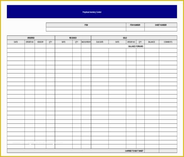 Warehouse Inventory Excel Template Free Download Of 15 Inventory Control Templates – Free Sample Example