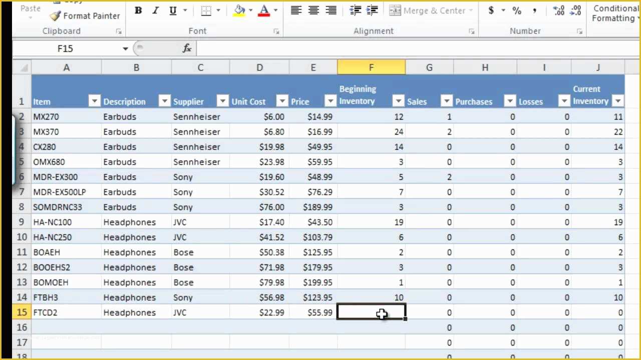 Warehouse Inventory Excel Template Free Download Of Cxm Master Inventory and Sales Workbook V1 0 for Excel