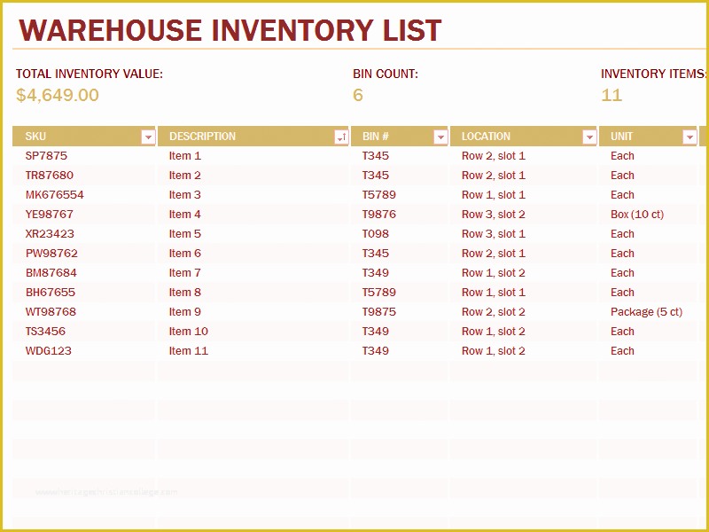 Warehouse Inventory Excel Template Free Download Of Download Warehouse Inventory Excel Spreadsheet Sample