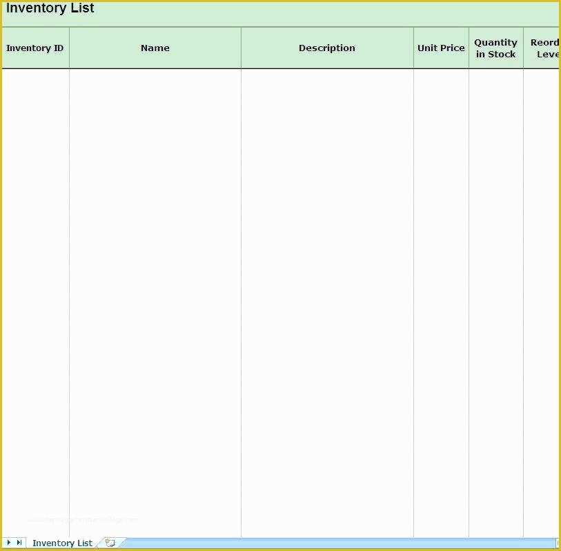 Warehouse Inventory Excel Template Free Download Of Free Excel Sheet Spreadsheet Training Template Download