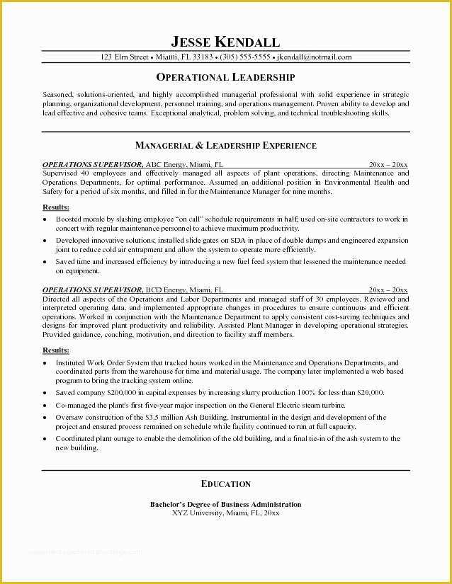 Warehouse Manager Resume Template Free Of Supervisor Resume Template – Gyomorgyurufo