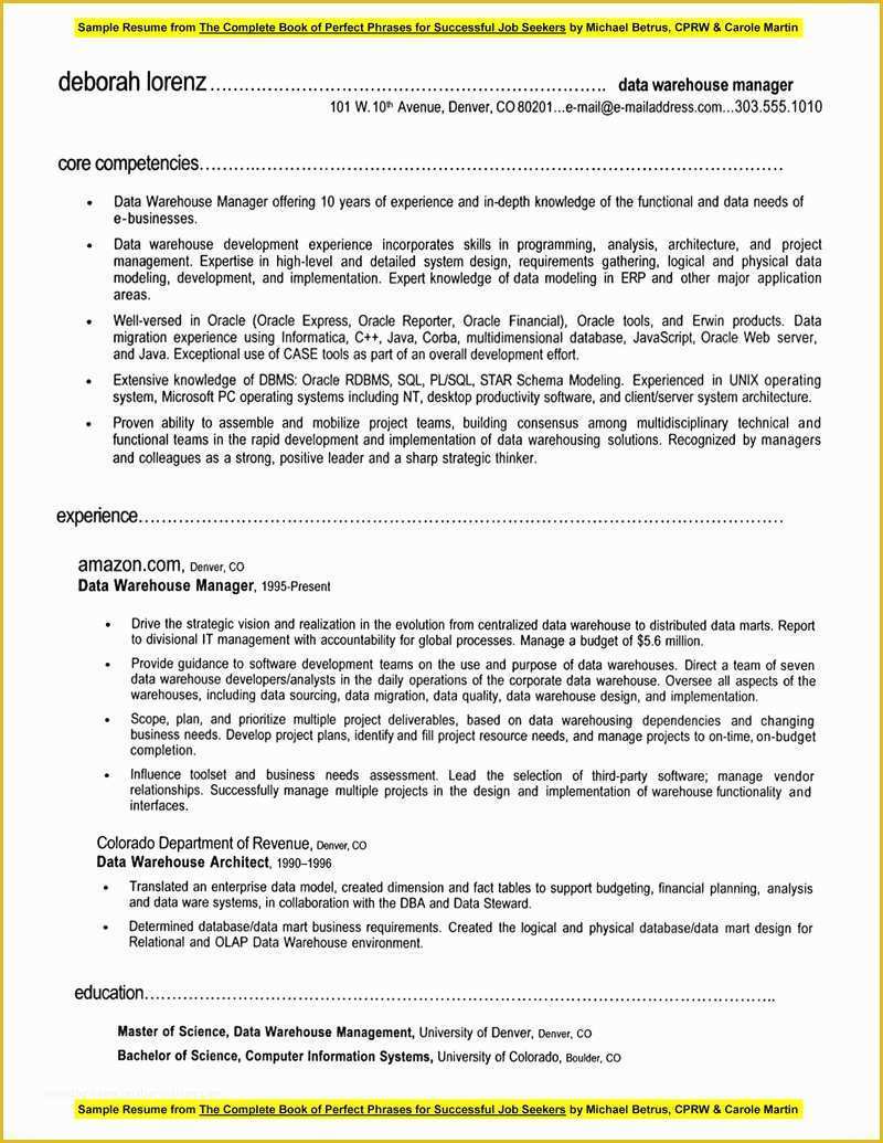 Warehouse Manager Resume Template Free Of Warehouse Manager Resume