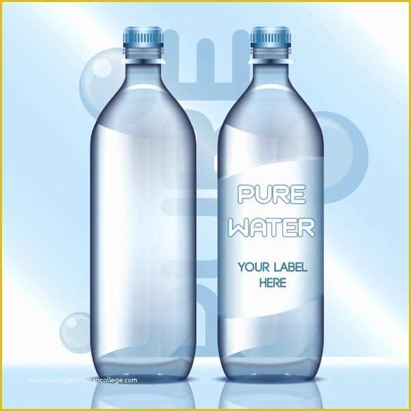 Water Bottle Template Free Of 10 Blank Water Bottle Label Templates Free Printable