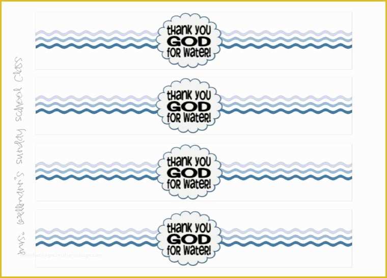 Water Bottle Template Free Of 22 Custom Printable Water Bottle Labels