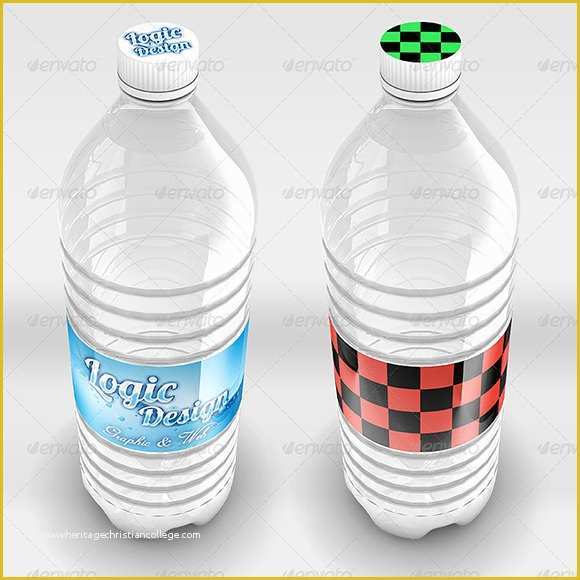 Water Bottle Template Free Of 8 Water Bottle Label Templates – Free Samples Examples