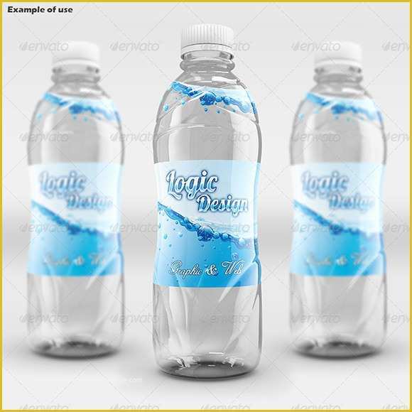 Water Bottle Template Free Of 8 Water Bottle Label Templates – Free Samples Examples