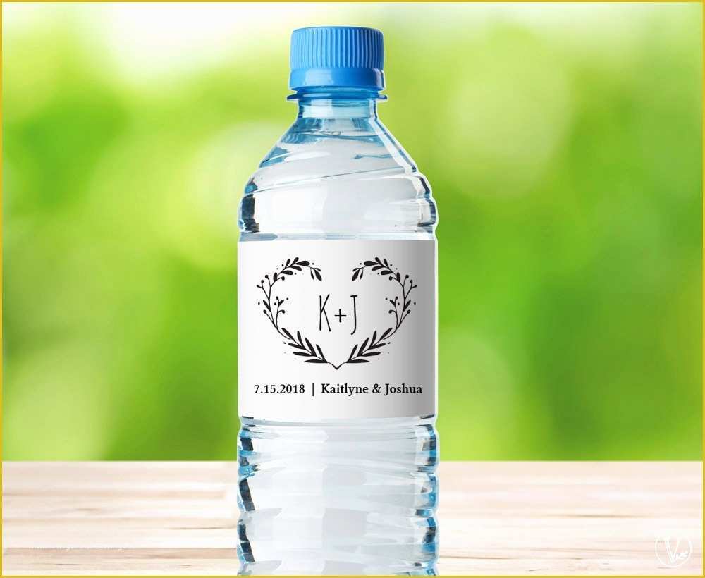 Water Bottle Template Free Of Water Bottle Labels Printable Water Bottle Label Template