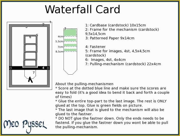 Waterfall Card Template Free Of Best 25 Waterfall Cards Ideas On Pinterest