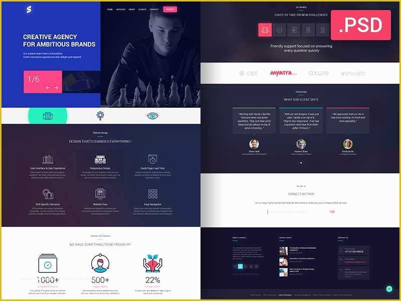 Web Design Templates Free Of 30 Newest Free Website Templates for 2017graphic Google