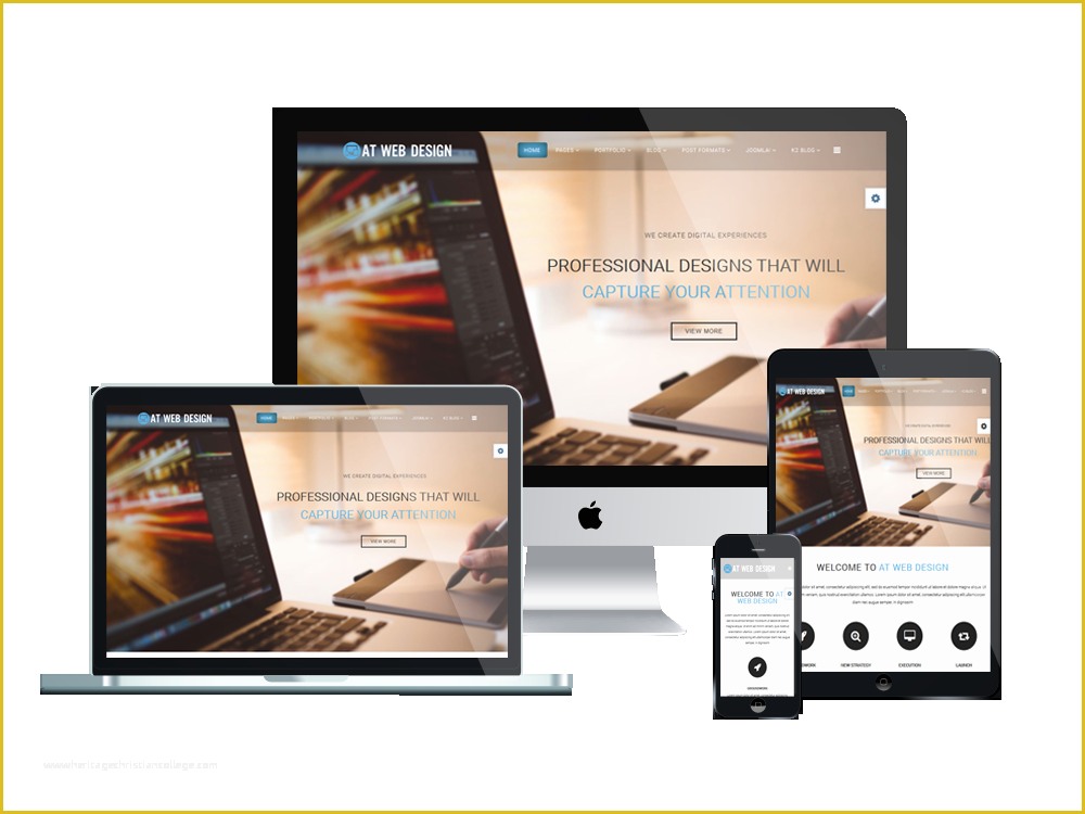 Web Design Templates Free Of at Web Design – Free Web Development Web Design Joomla