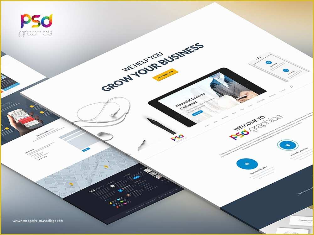 Web Design Templates Psd Free Download Of High Quality 50 Free Corporate and Business Web Templates