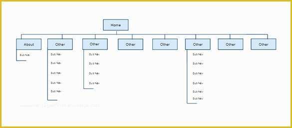 Website Map Template Free Of 16 Site Map Templates Pdf Excel