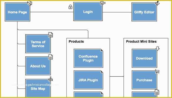 Website Map Template Free Of 16 Site Map Templates Pdf Excel