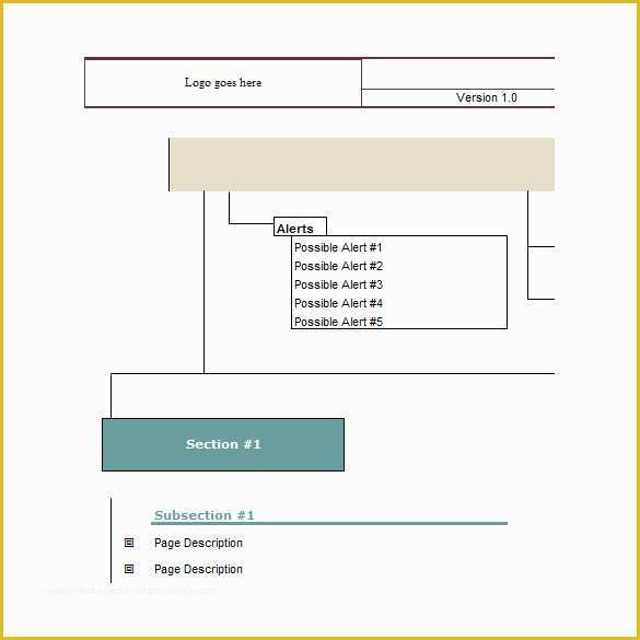 Website Map Template Free Of 16 Site Map Templates Pdf Excel