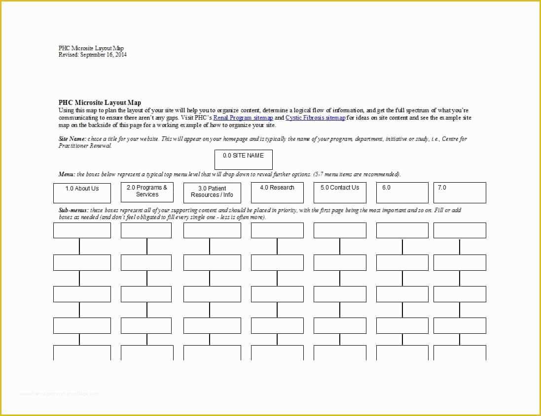 Website Map Template Free Of 20 Awesome Site Map Website Structure Templates