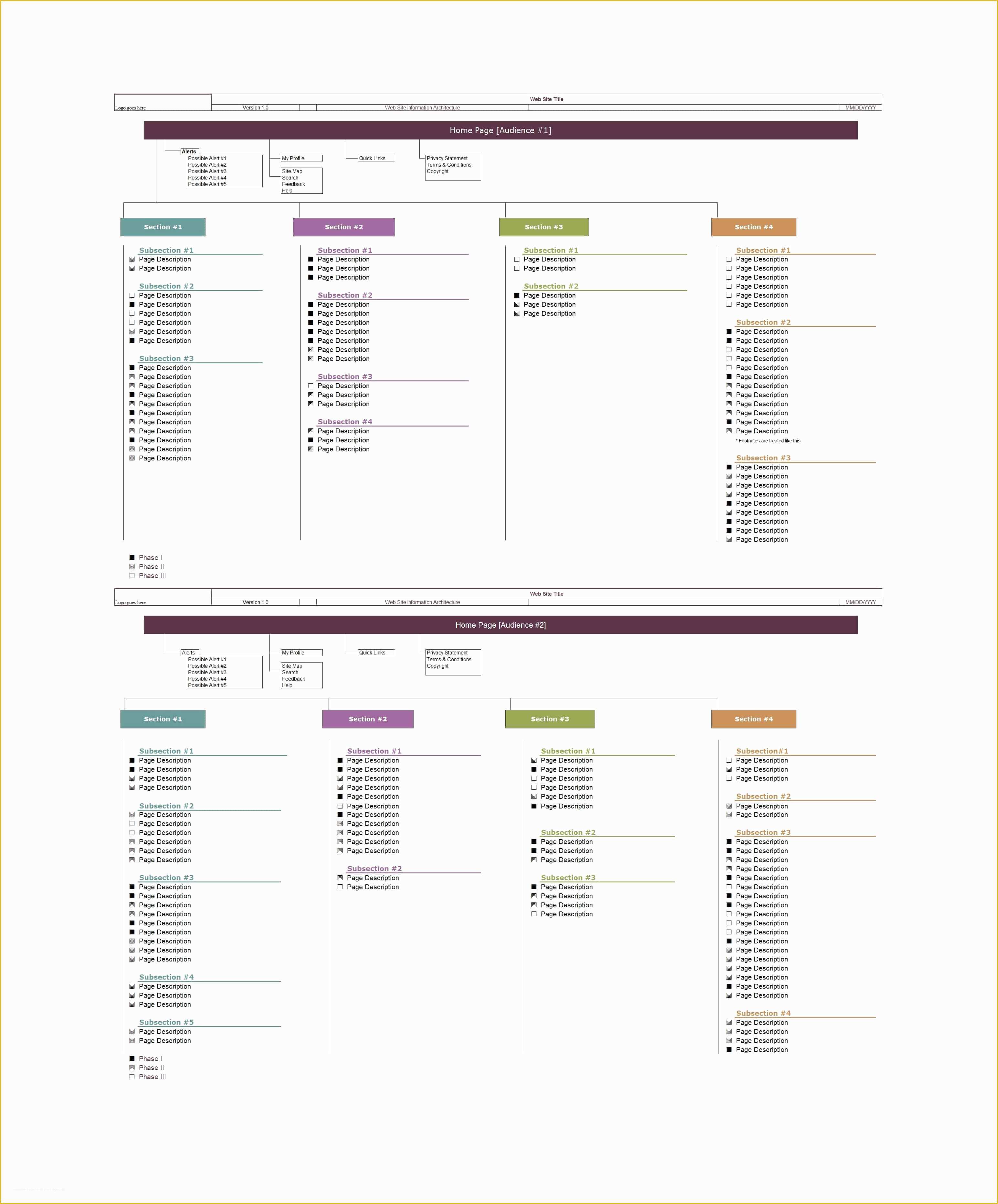 Website Map Template Free Of 20 Awesome Site Map Website Structure Templates