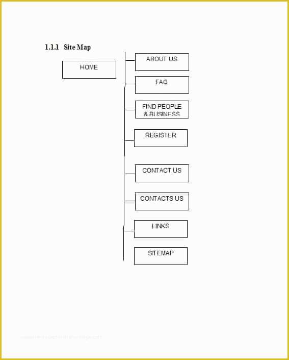 Website Map Template Free Of 20 Awesome Site Map Website Structure Templates