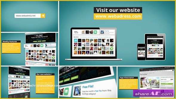 Website Promo after Effects Template Free Of Videohive Dynamic Website Promotion Free after Effects