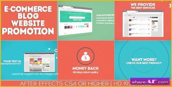 Website Promo after Effects Template Free Of Videohive E Merce Blog Website Promotion Free