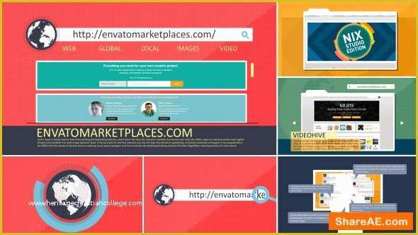 Website Promo after Effects Template Free Of Videohive Website or Webpage Stylish Promotion Free