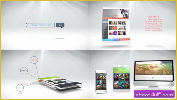 Website Promo after Effects Template Free Of Videohive Website Presentation after Effects