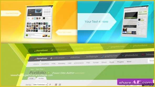 Website Promo after Effects Template Free Of Videohive Website Promo Presentation Free after Effects