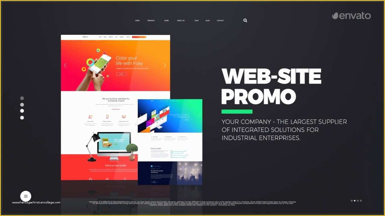 Website Promo after Effects Template Free Of Website Opener after Effects Template