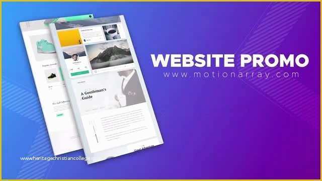 Website Promo after Effects Template Free Of Website Promo after Effects Templates