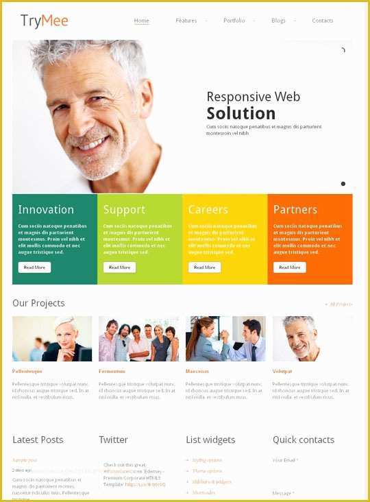 Website Template HTML5 Free Of 20 Best Selling HTML5 Css3 Responsive Website Templates