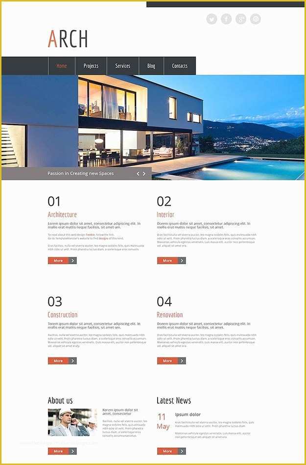 Website Template HTML5 Free Of 25 Free HTML5 Website Templates Web Design Ledger