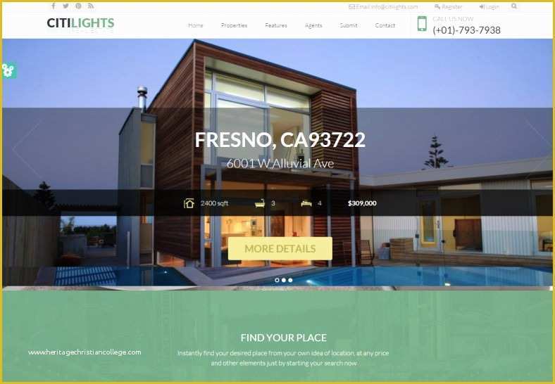 Website Templates for Real Estate Agents Free Of 10 Best Real Estate Website Templates