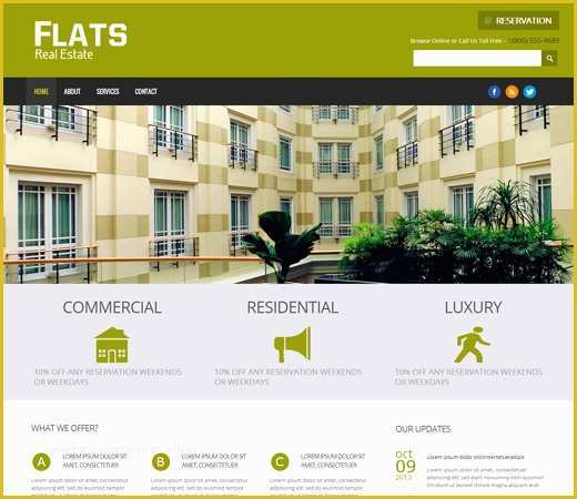 Website Templates for Real Estate Agents Free Of 25 Free & Premium Real Estate HTML Website Templates