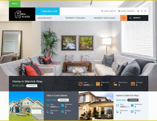 Website Templates for Real Estate Agents Free Of 36 Best Real Estate Wordpress themes for Agencies