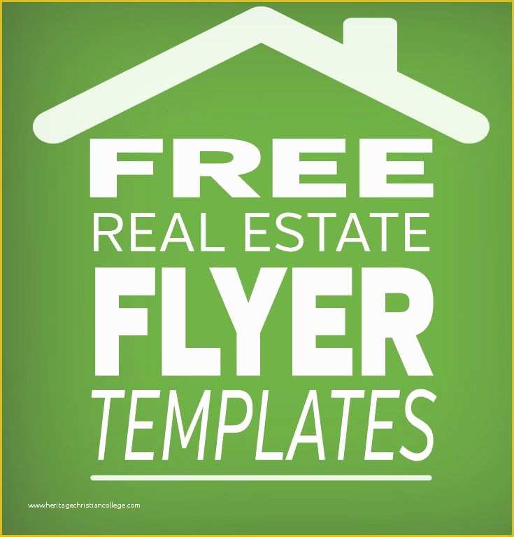 Website Templates for Real Estate Agents Free Of Free Real Estate Flyer Template for Great