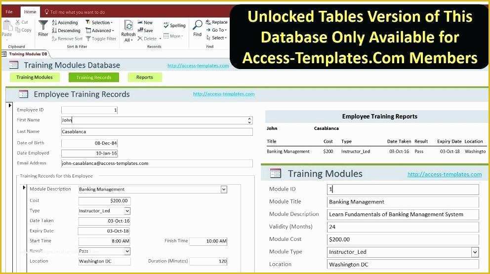 Website with Database Template Free Of Access Training Database Template oracle for Oem 13c