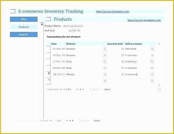 Website with Database Template Free Of Excel Database Template Real Estate Templates Client