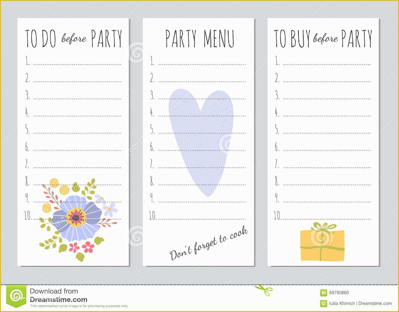 Wedding Bookmarks Templates Free Of Da De Madres Para Hacer La Lista Ilustración Del Vector