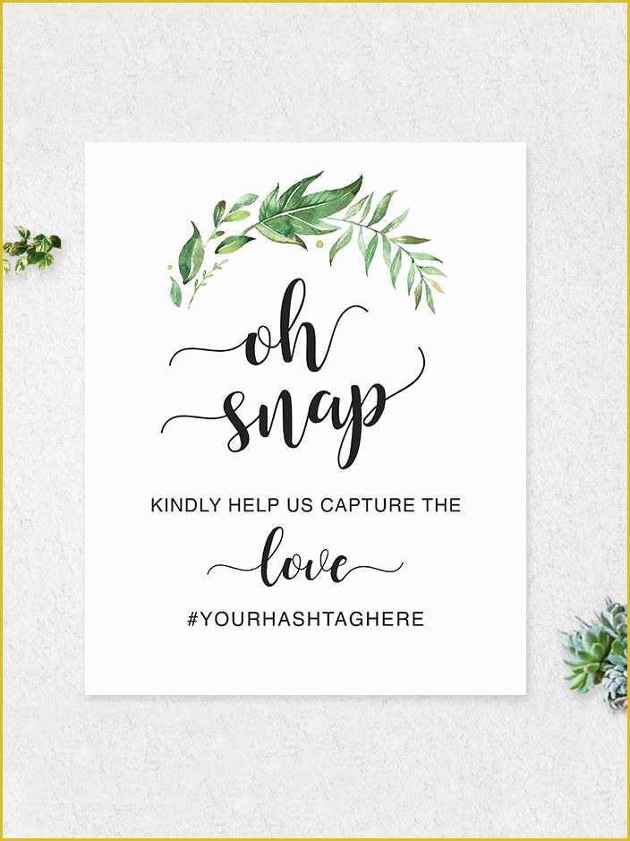 Wedding Hashtag Sign Template Free Of Best 25 Hashtag Wedding Ideas On Pinterest